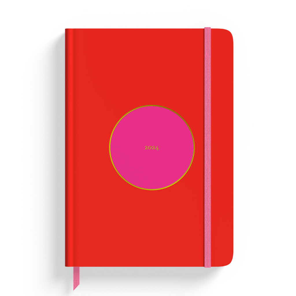 Agenda 2024 Taille A5 Pink