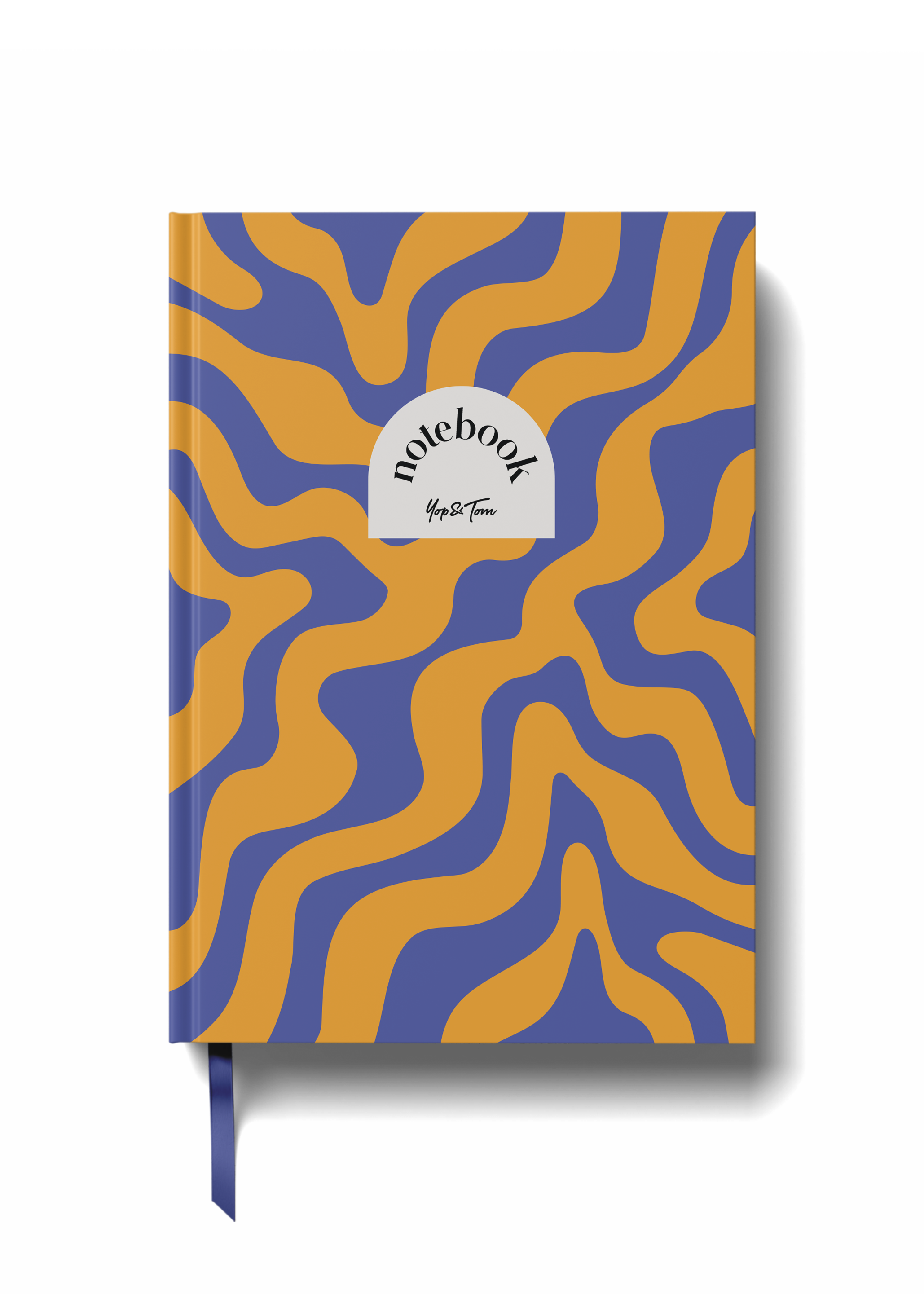 Lined Notebook (A5) - Electric Maze