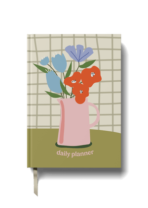 Daily Planner - Floral Vase