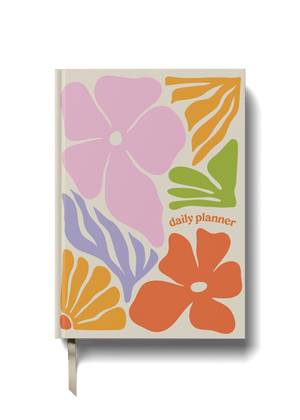 botanical daily planner a5 journal organiser