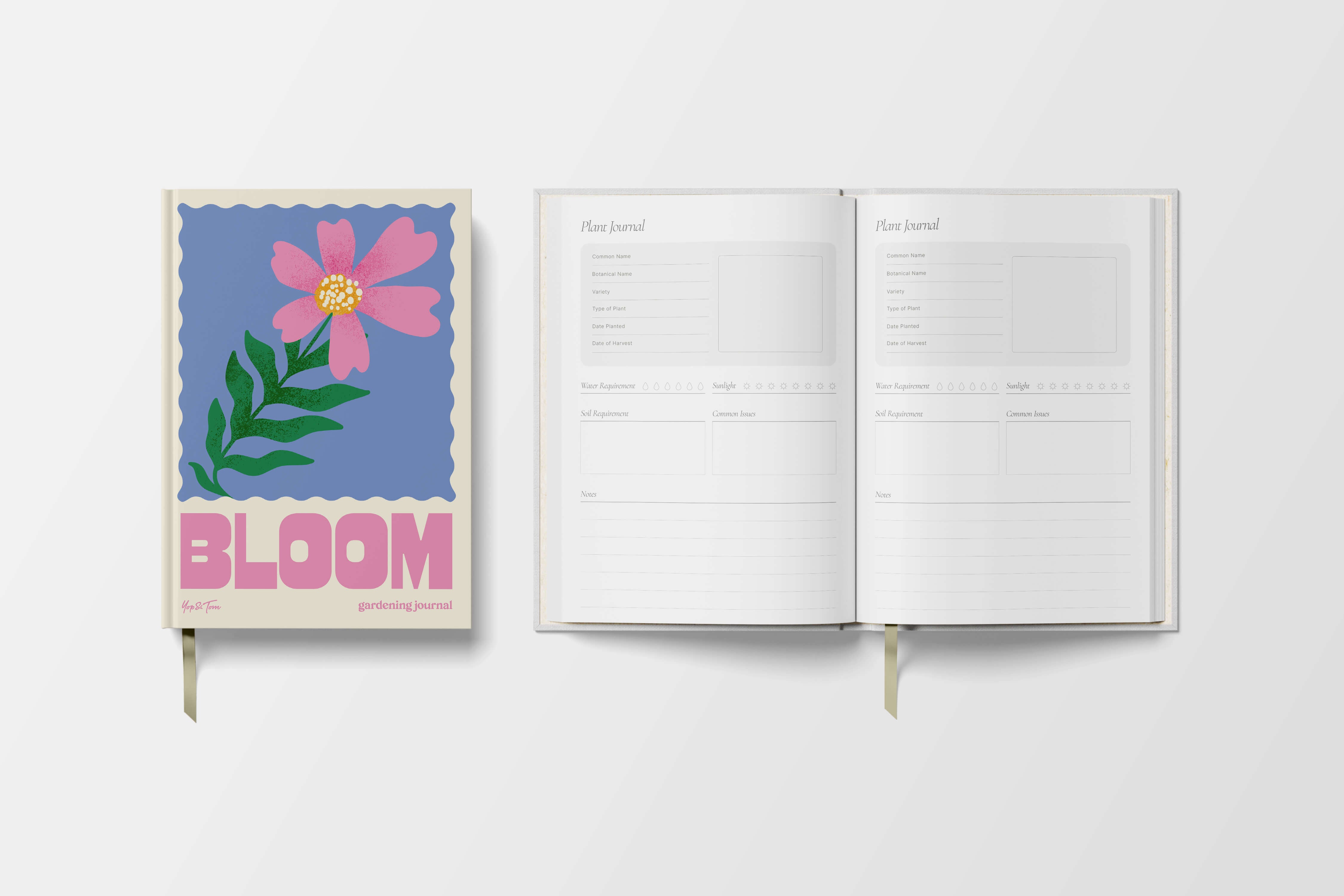 Gardening Journal (A5) - Bloom