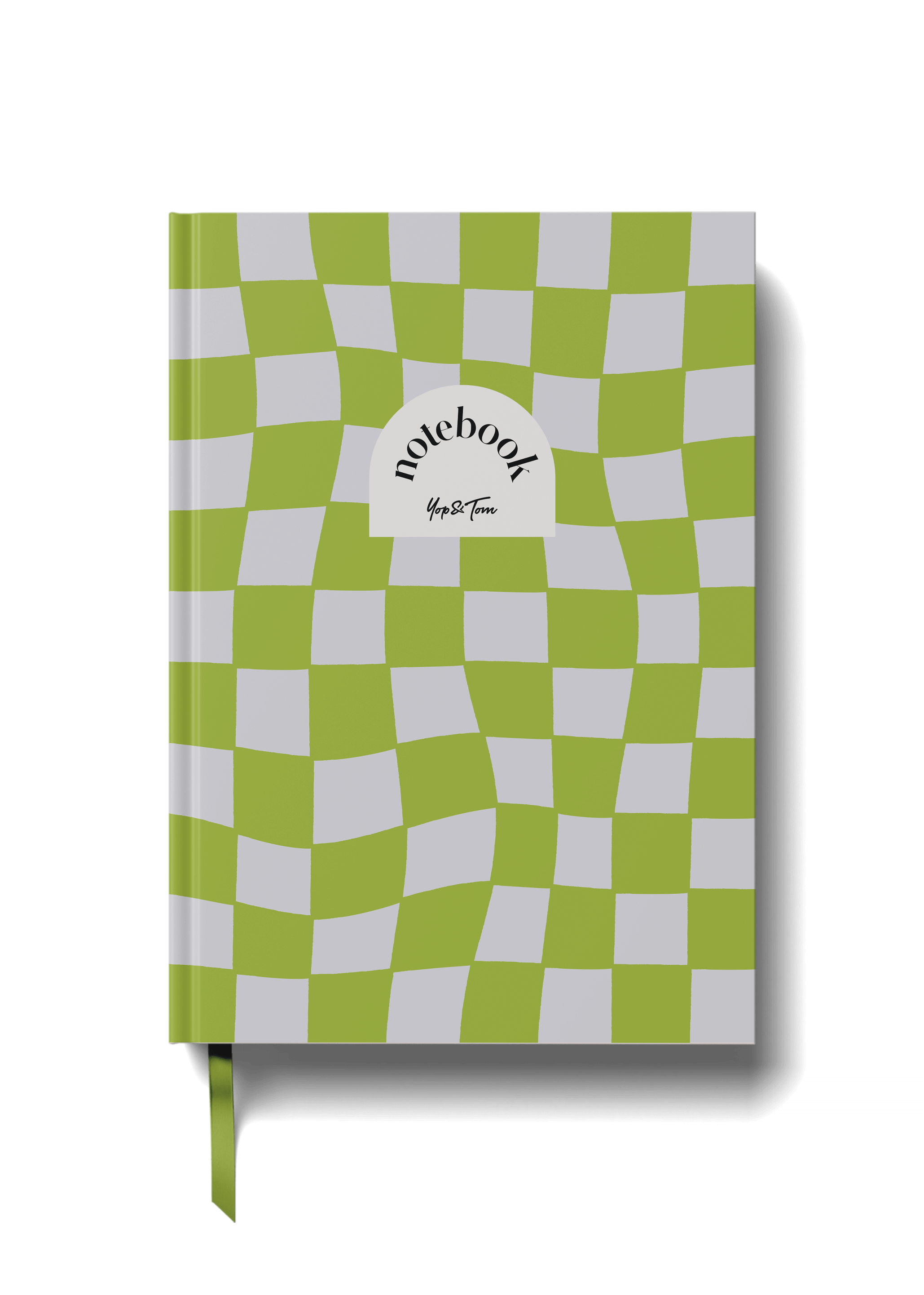 Lined Notebook (A5) - Green Mosaic