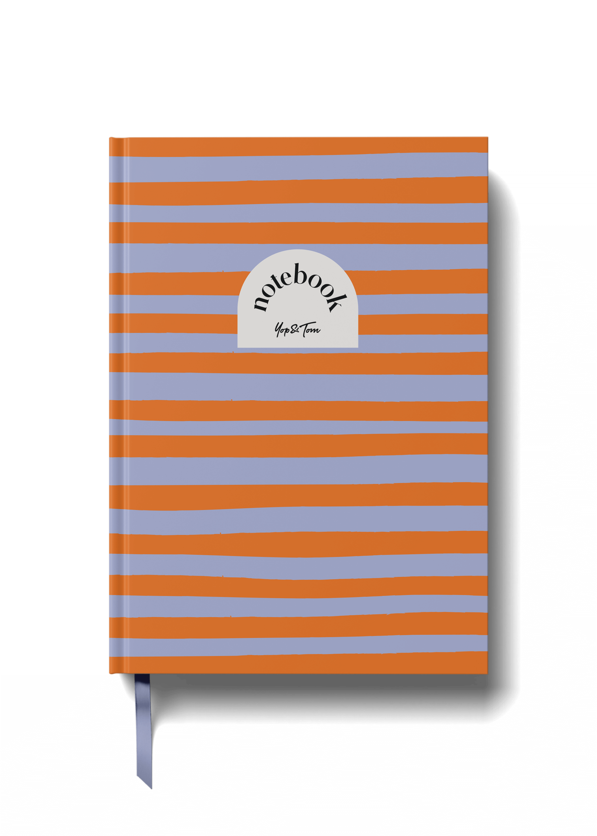 Lined Notebook (A5) - Orange Horizon