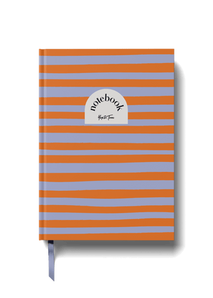 Lined Notebook (A5) - Orange Horizon