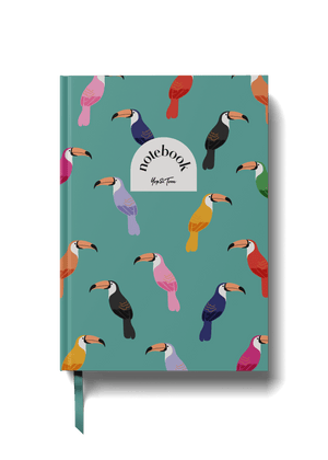 Lined Notebook (A5) - Parade of Toucans